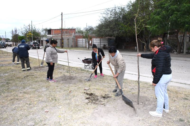 La Municipalidad Junto A Vecinos Del Barrio La Cat Lica Realizaron Una