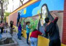 El Pinta Conciencia de la Municipalidad lanzó su edición 2024 en la Escuela Técnica N°1 con el mural sobre Mama Antula