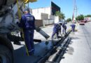 Tránsito de la capital extendió la plata banda de avenida Solís para mayor seguridad en la circulación