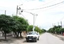 La Municipalidad trabajo con su plan de reconversión lumínica a Led en el barrio Juan Felipe Ibarra