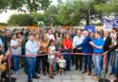 La intendente Fuentes junto a vecinos dejaron inaugurada la plaza Peruchillo en el barrio Juan Felipe Ibarra