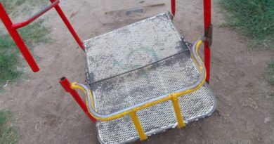 Parques y Paseos de la Municipalidad recomendó que se utilicen con responsabilidad y cuidando los juegos de las plazas