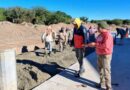 Obras de pavimentación de calzadas se ejecutan en Fernández