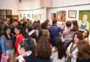 Con la capacidad colmada se abrió la muestra artística en el Centro Cultural Municipal Ricardo Rojas