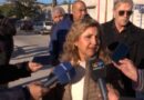 La intendente Fuentes habilitó un nuevo tramo de pavimento sobre avenida Colón