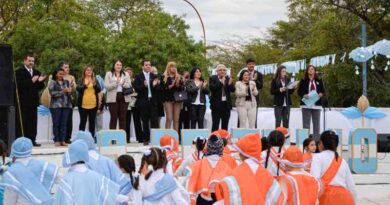 Colorido acto en Clodomira por el 209° Aniversario de Declaración de la Independencia