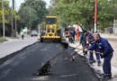 Obras Públicas de la Municipalidad trabajó en el mantenimiento de la avenida Madre de Ciudades