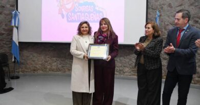 La intendente Fuentes participó del acto por los 20 años del programa provincial “Sonrisas Santiagueñas”